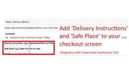 Delivery Instructions During Checkout [VQMOD]
