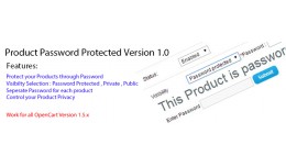 Product Password Protected Version 1.0
