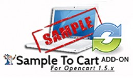 Sample To Cart ADD ON Sync Quantities