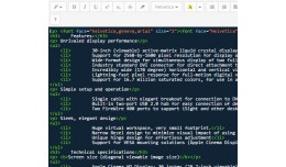 Coloured HTML tags in Source Editor