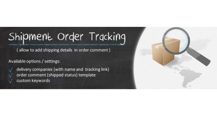 Shipment Order Tracking - OC1.5.x