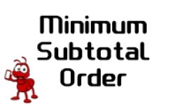 Minimum Subtotal Order