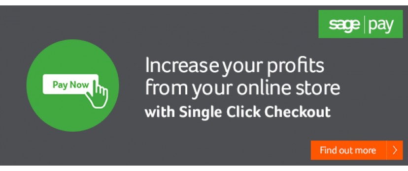 Three ways to increase profits from your online store with single-click checkouts from Sage Pay