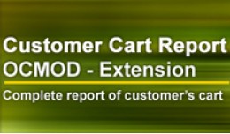Admin - Customer Cart Report