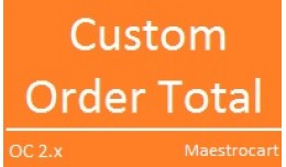 Custom Order Total