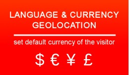 Language and Currency Geolocation