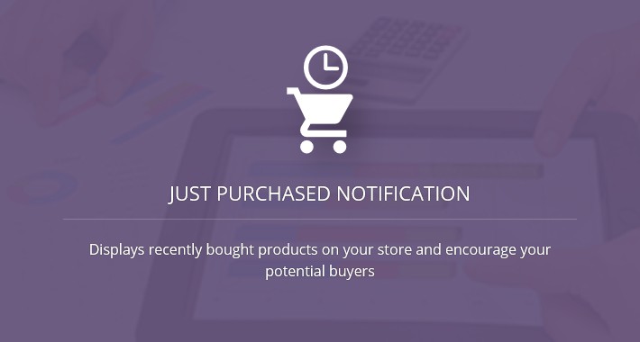 Just Purchased Notification - OC1.5.x