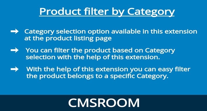 Product filter by category