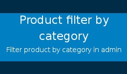 Product filter by category