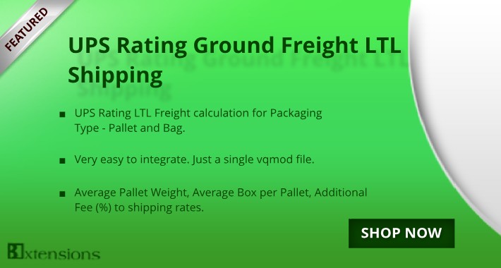 UPS Rating Ground Freight LTL (OAuth)