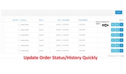 Order History Update Quickly