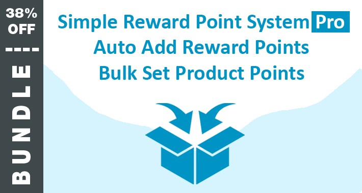 BUNDLE: Simple Reward Pro, Auto Add, and Bulk Set Product Points