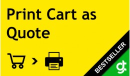 Print Cart as Quote - SALE 30% DISCOUNT