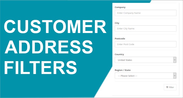 Admin Customer Filter by Address