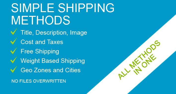 Simple Shipping (Delivery) Methods
