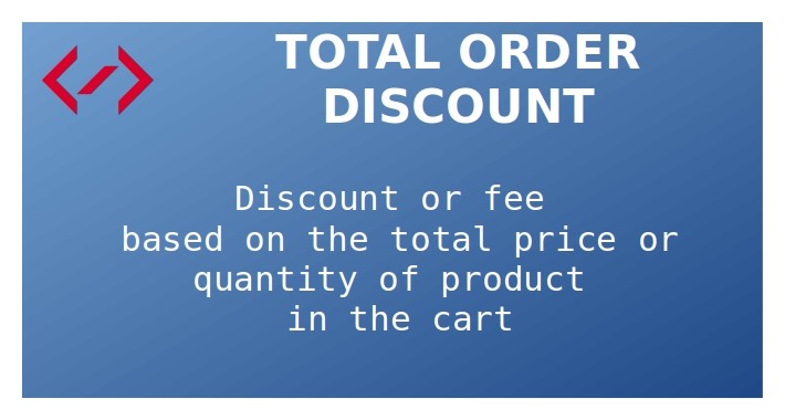 Total Order Discount