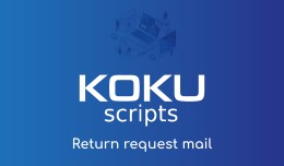 Return request mail