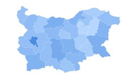 Bulgarian Map for the admin Dashboard