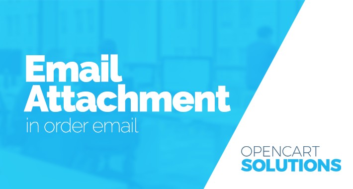 Email Attachment in order email