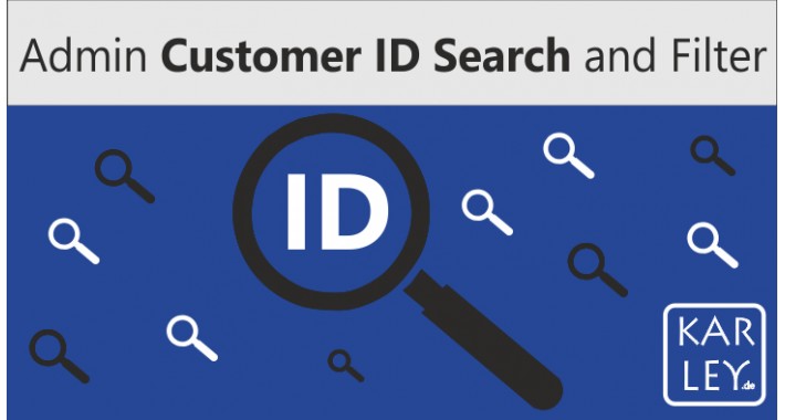 Admin Customer ID Search and Filter