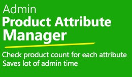 Admin : Product Attribute Manager