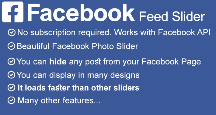 CP Facebook Photo Slider / Feed Widget for Opencart ( Premium )
