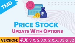 price and stock update with options (2.x , 3.x &..