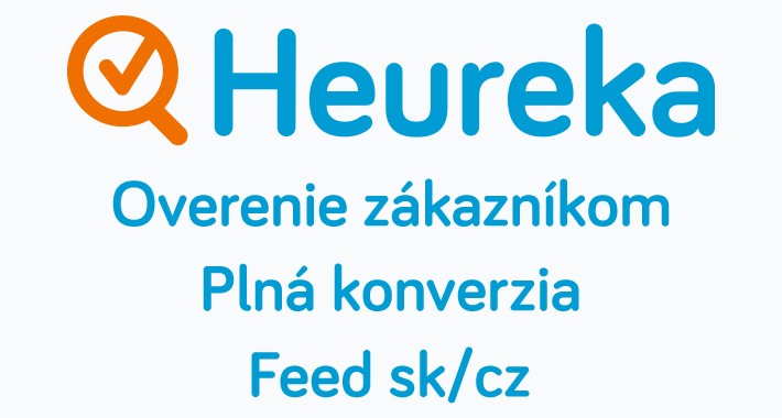 Heureka Feed CZ/SK + Overenie zákazníkom + Plná konverzia
