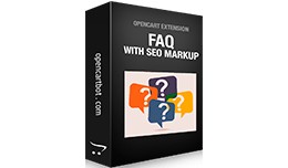 SEO FAQ for products, categories, manufacturers