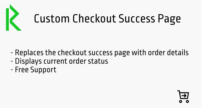 Custom Checkout Success Page