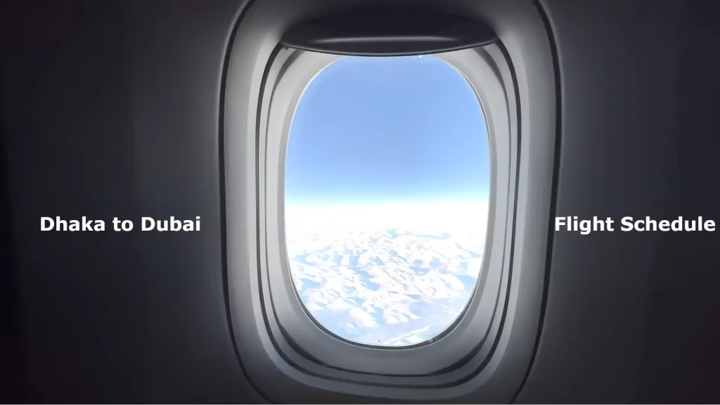 Dhaka to Dubai Flight Schedule